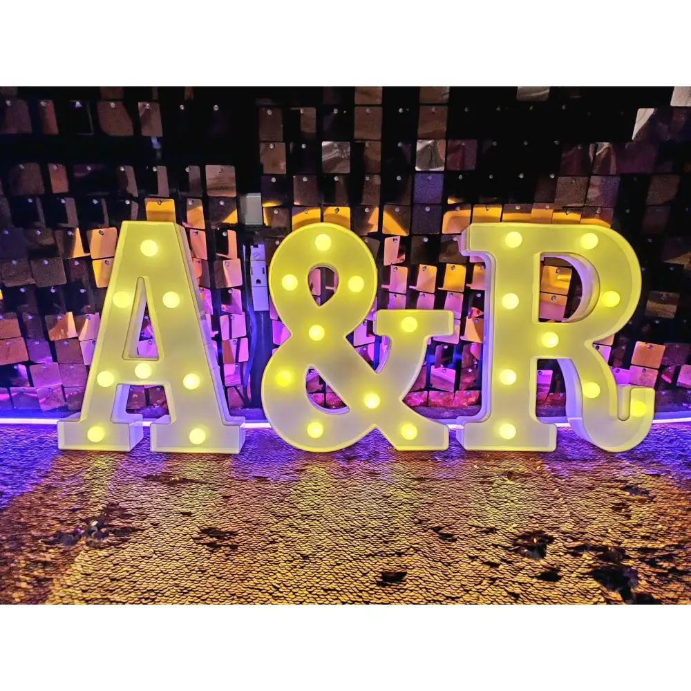 Marquee LED Alphabet Light