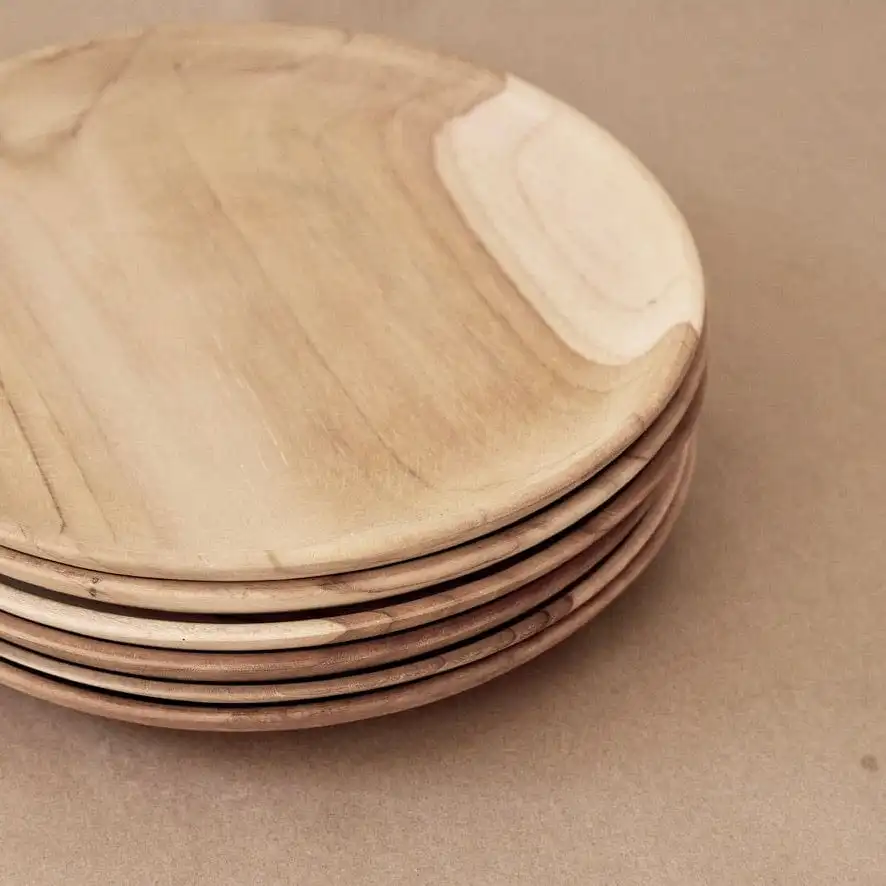 Organic Teak Serving Platter