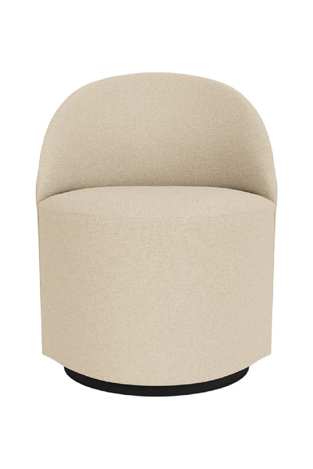 Upholstered Swivel Club Chair