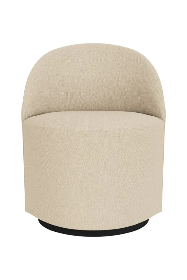 Upholstered Swivel Club Chair