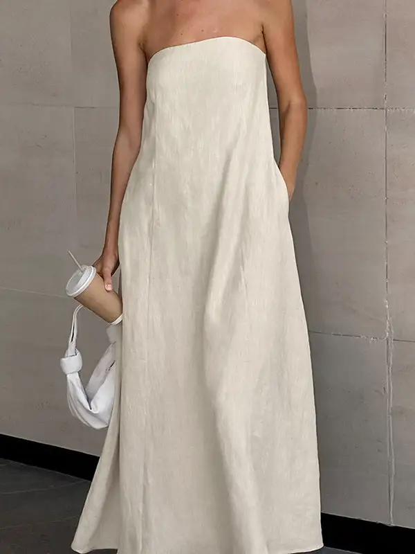 Elasticity Everyday Flowing Dress