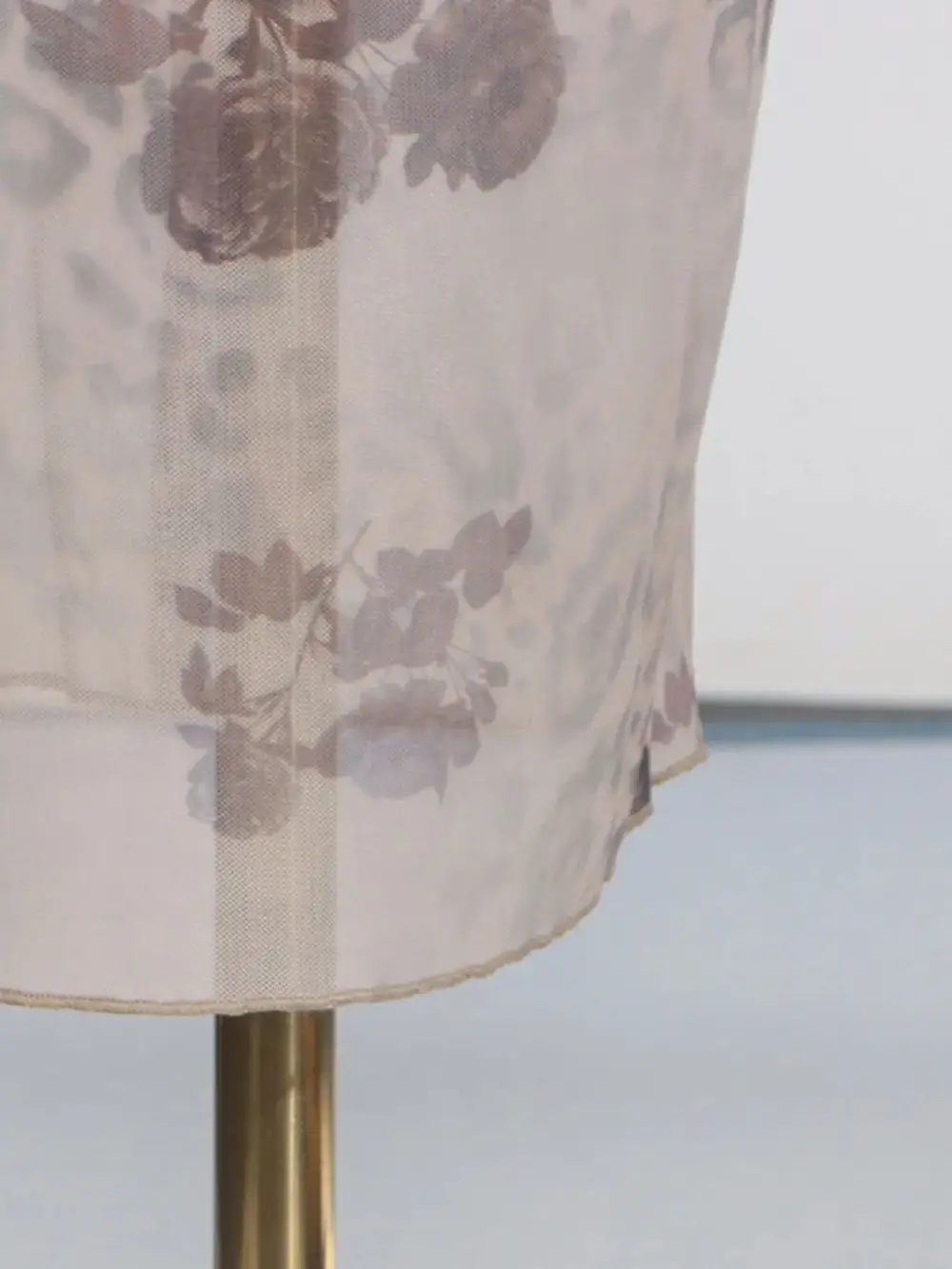 Drape Printed Maxi Dress