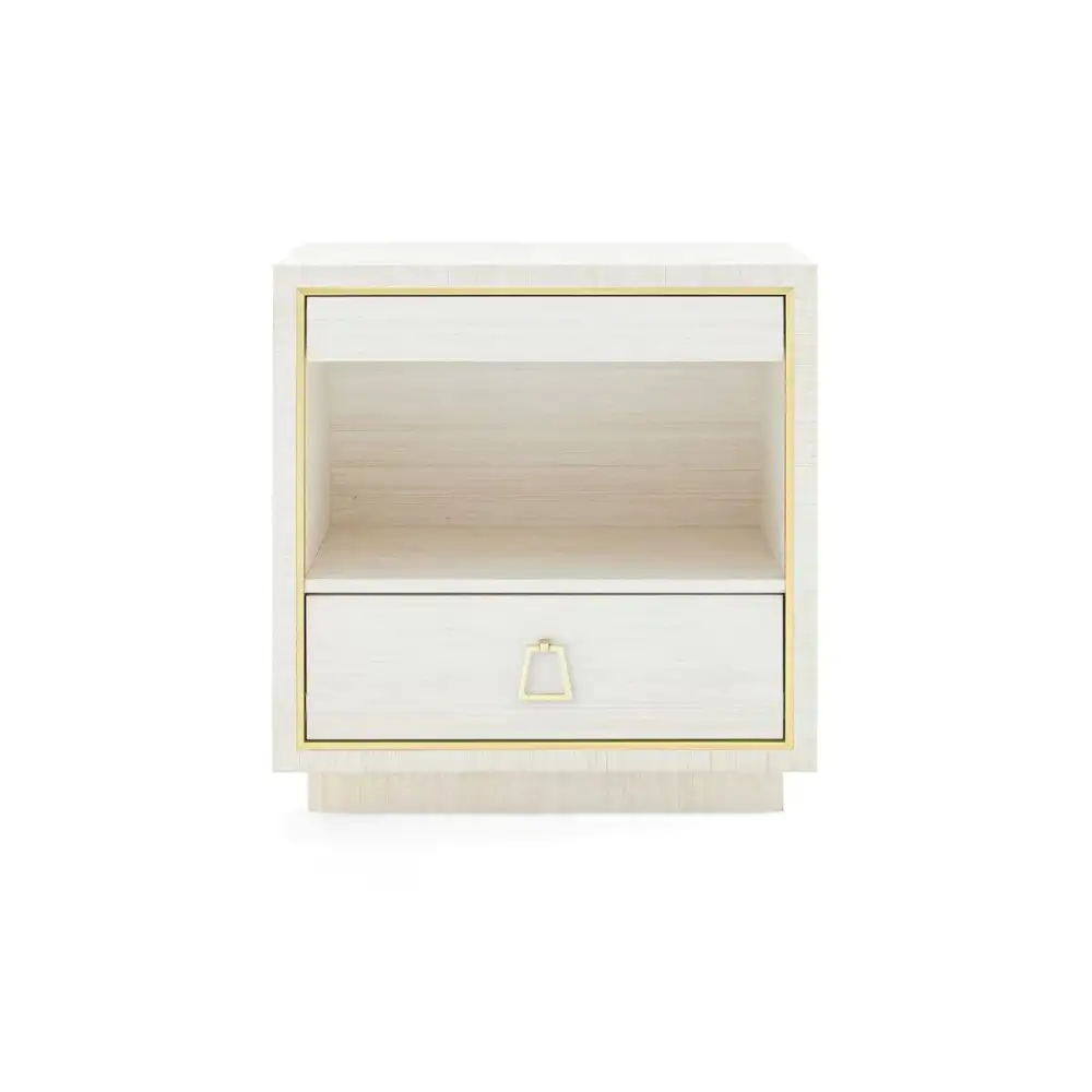 Architectural Drawer Storage Side Table