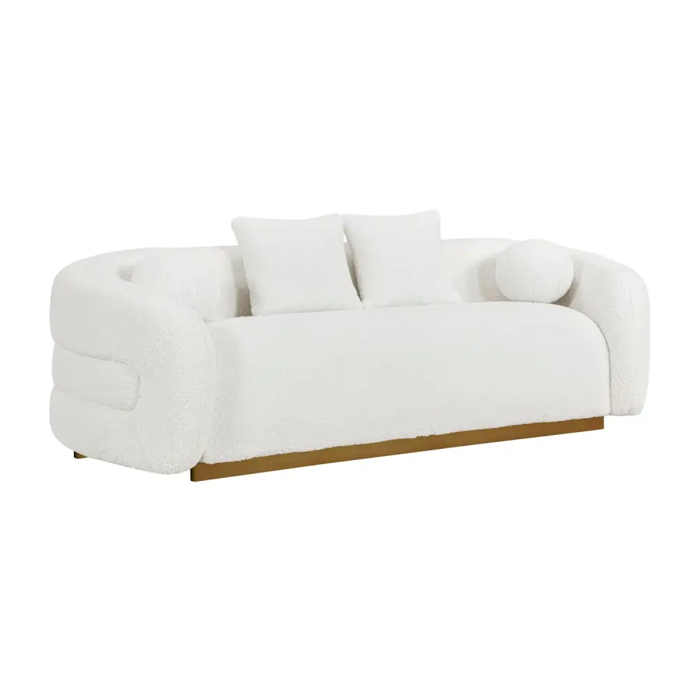 Modern Fabric Upholstered Sofa