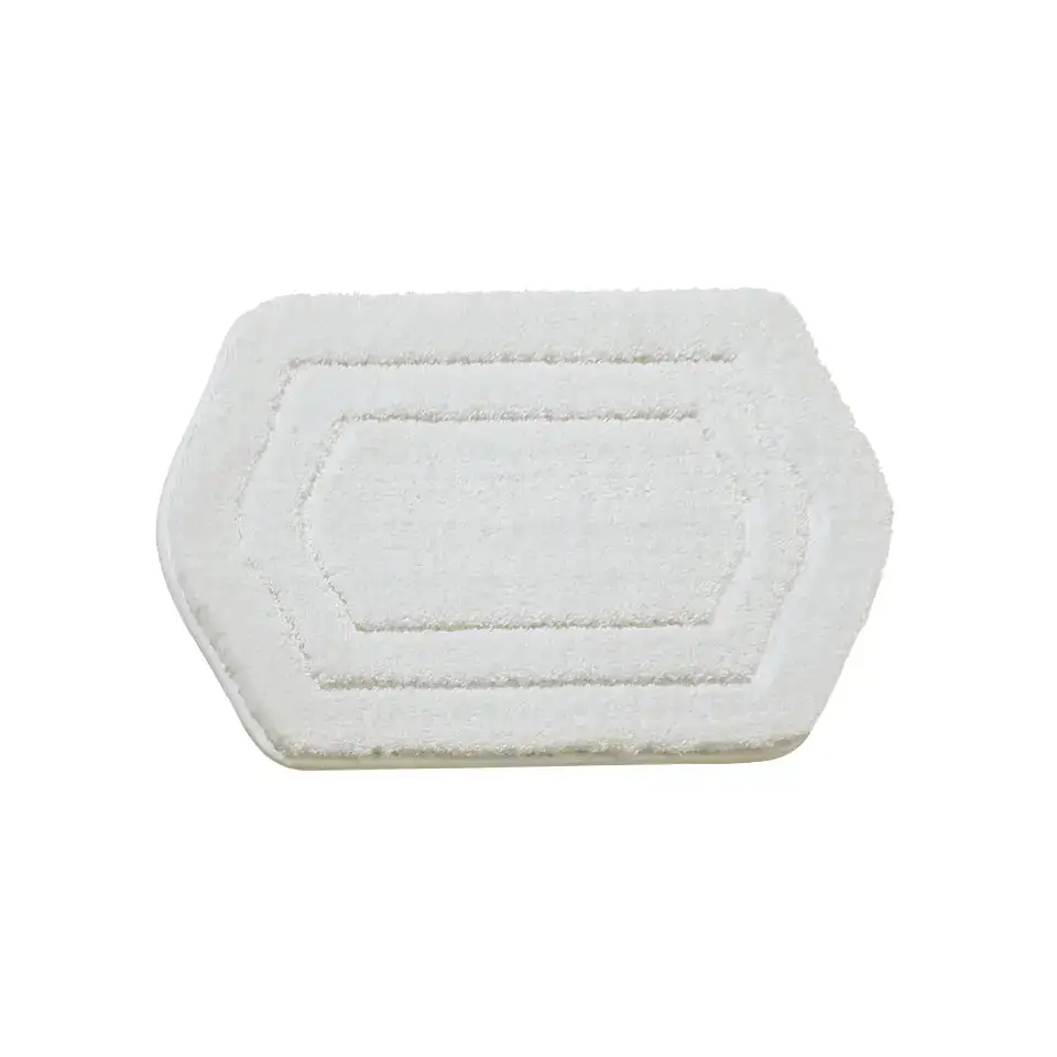 Fluffy Oval Bath Rug