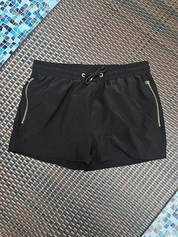 Black Swim Swim Shorts