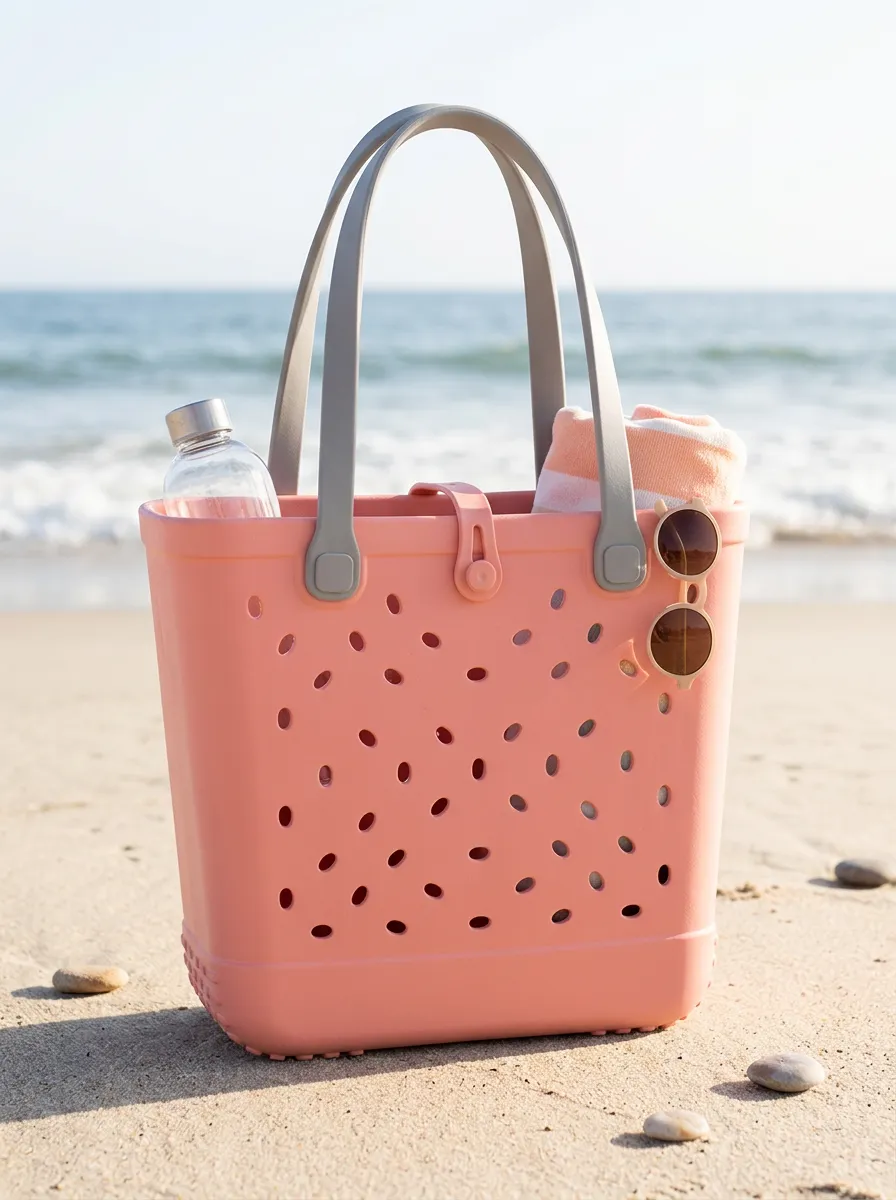 Resort Perforated Vacation Perforated Beach Tote Bag