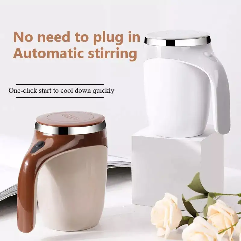 Rotating Rechargeable Coffee Cup