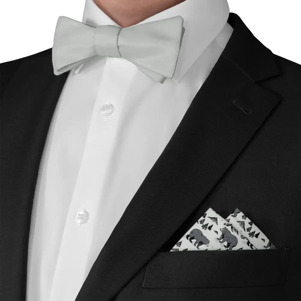 Refined Formal Animal Motif Pocket Square