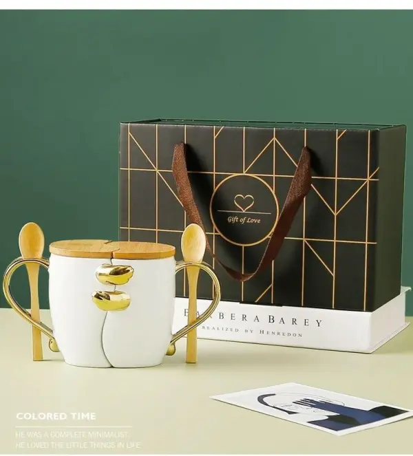 Ceramic Romantic Drinkware Set Table
