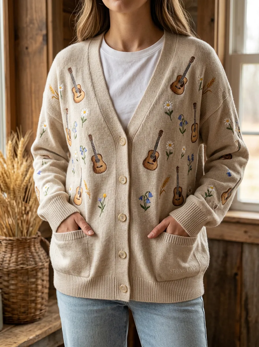 Countryside Women's Country Music Casual Cardigan