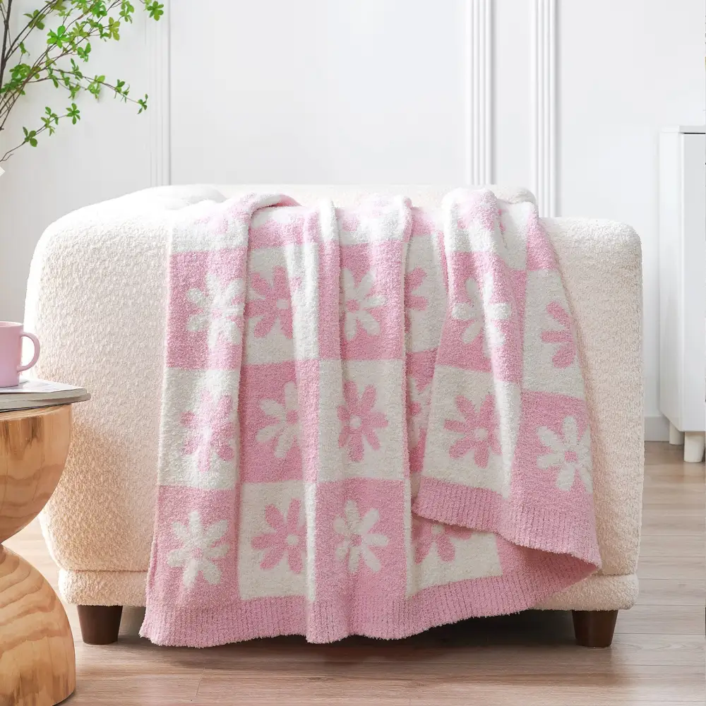 Cozy Floral Blanket