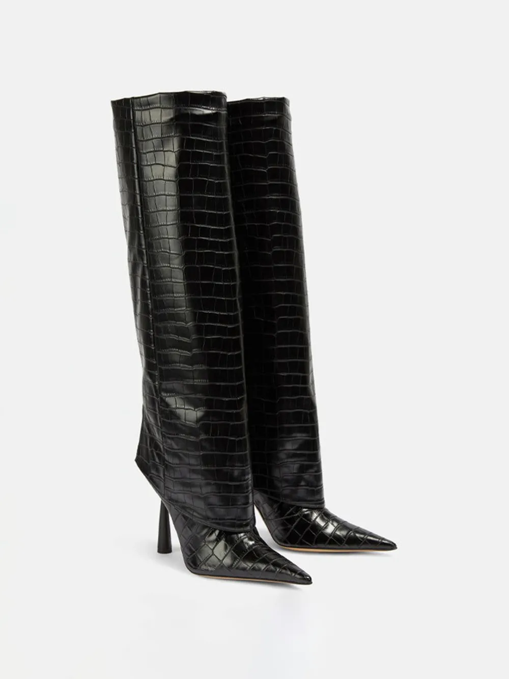 Anouk Straight-shaft Stiletto Boots