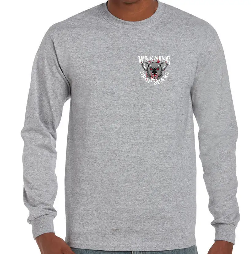 Bear Warning Logo Longsleeve Shirt