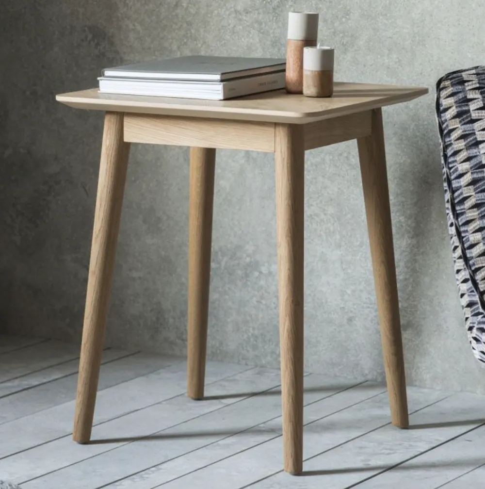 Chevron Side Table