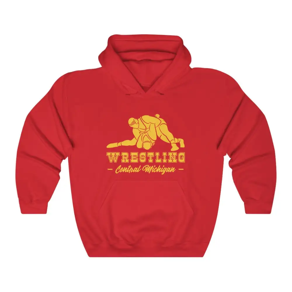 Everyday Bold Print Wrestling Graphic Pullover Hoodie