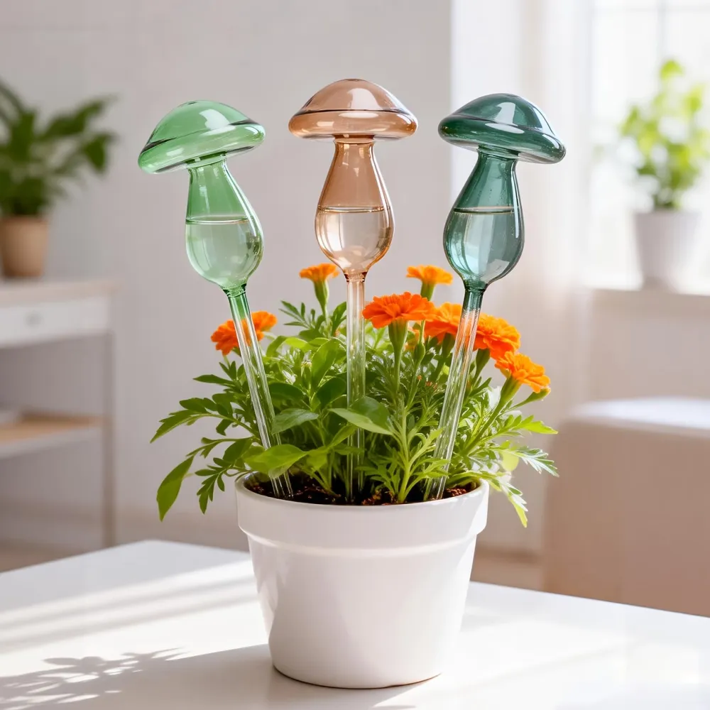 Mushroom Plant Watering Globes