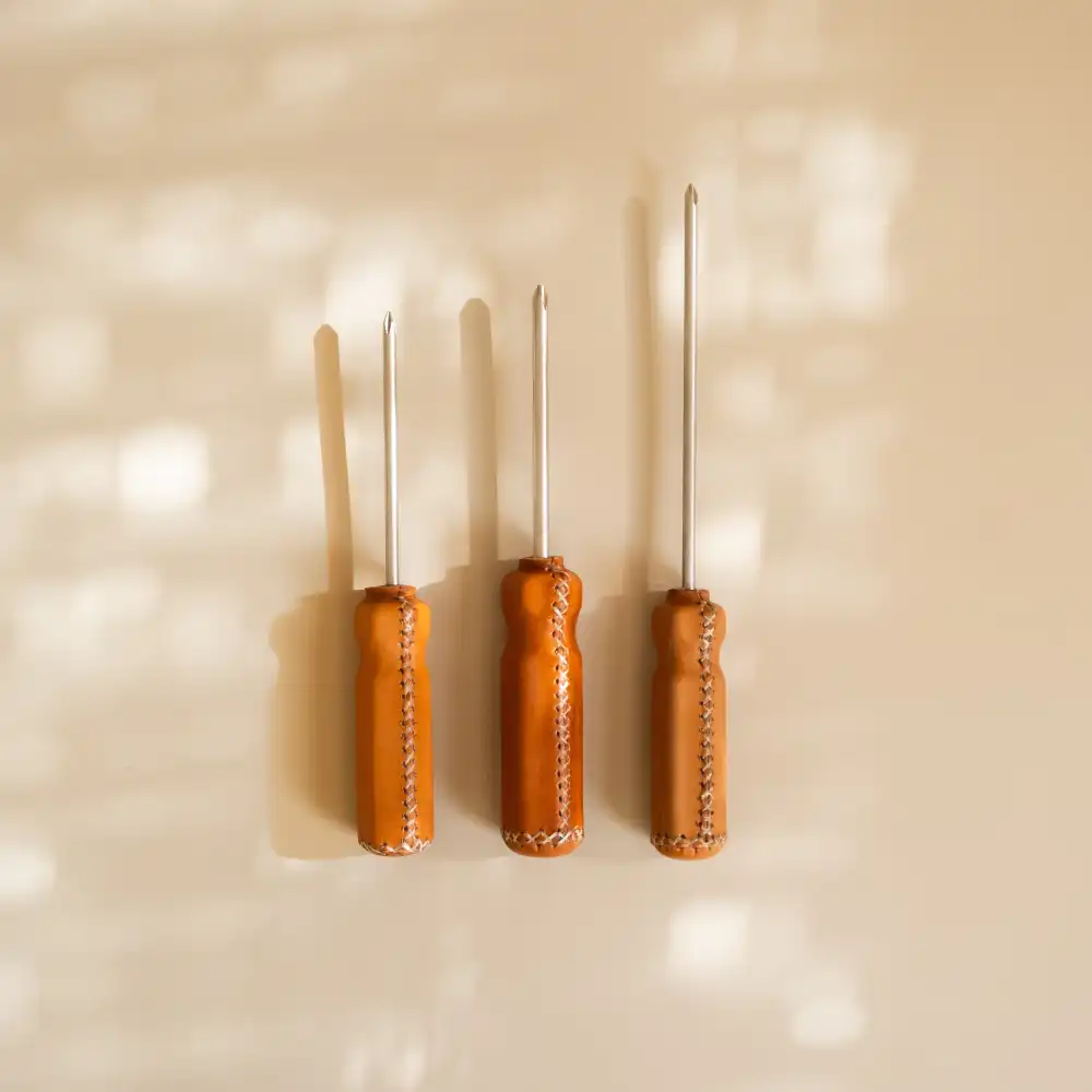 Leather Wrapped Screwdriver