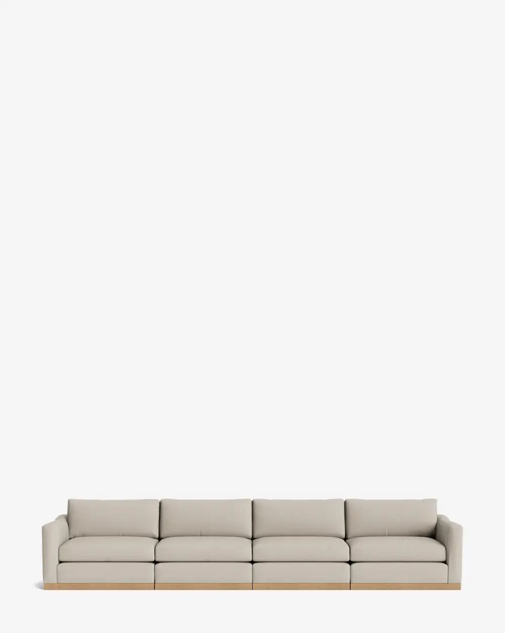 Modular Oak Sofa