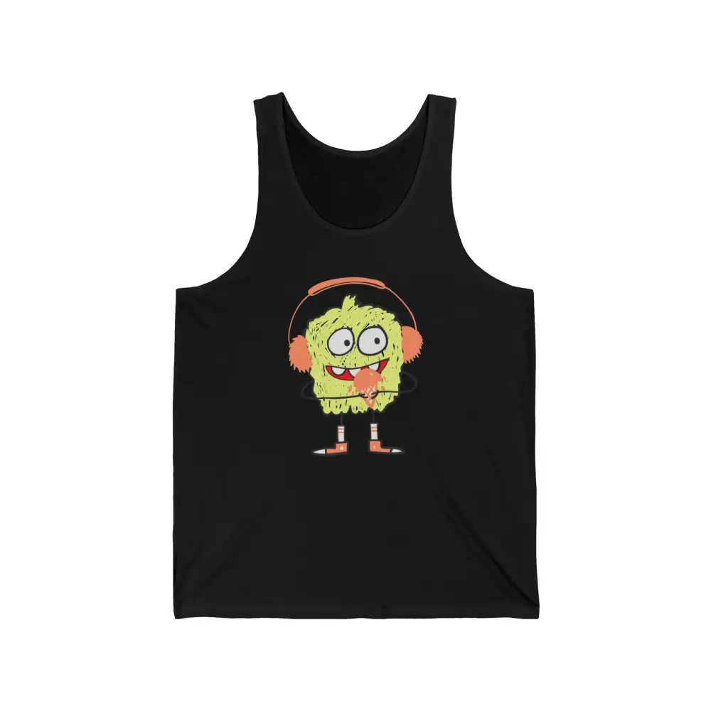 Bold Sound Wave Graphic Tank Top