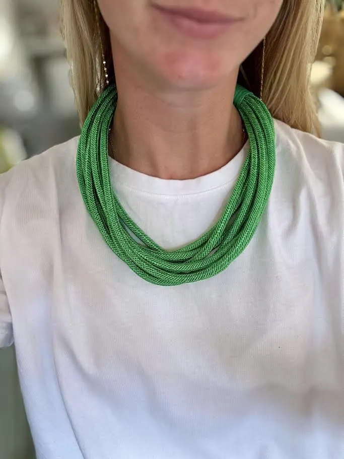 Strand Slub Statement Necklace