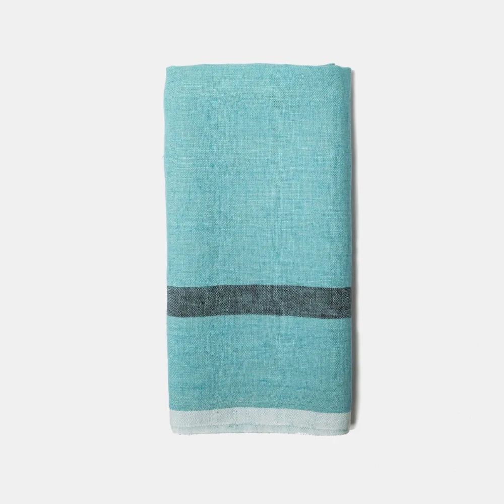 Refined Laundered Linen Kitchen Towel Set