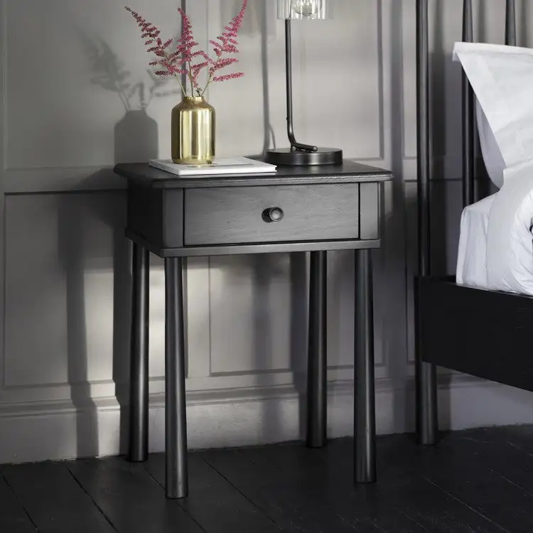 Oak Contemporary Bedside Table