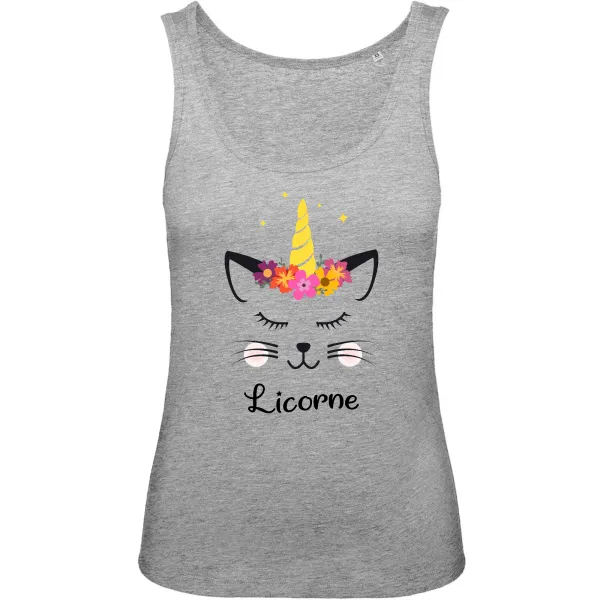 Unicorn Cat Graphic Tank