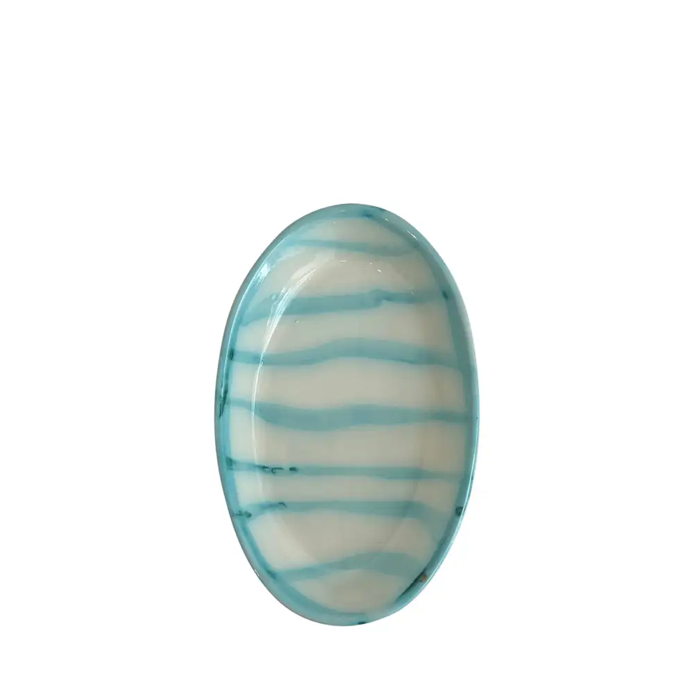 Ripple-Edge Ceramic Side Plate