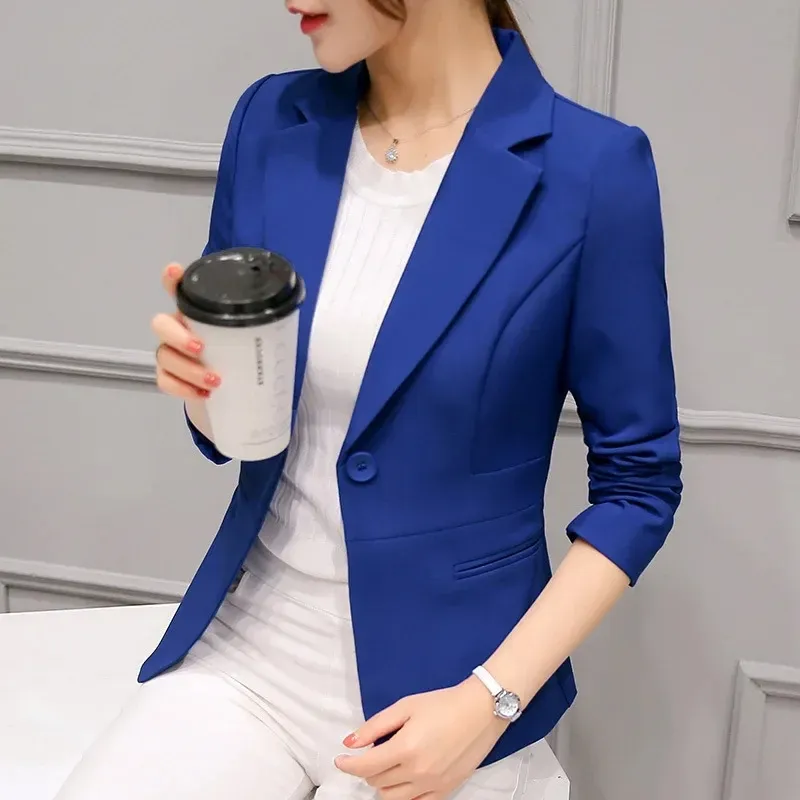 Tailored Slim Fit Office Blazer
