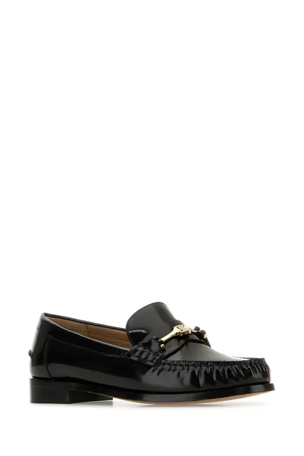 Polished Smooth Calf Leather Loafers