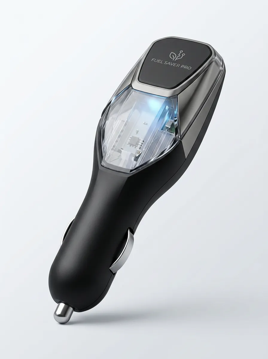 Car Fuel Saver Electronic Plug-In Device for Commuter Vehicles
