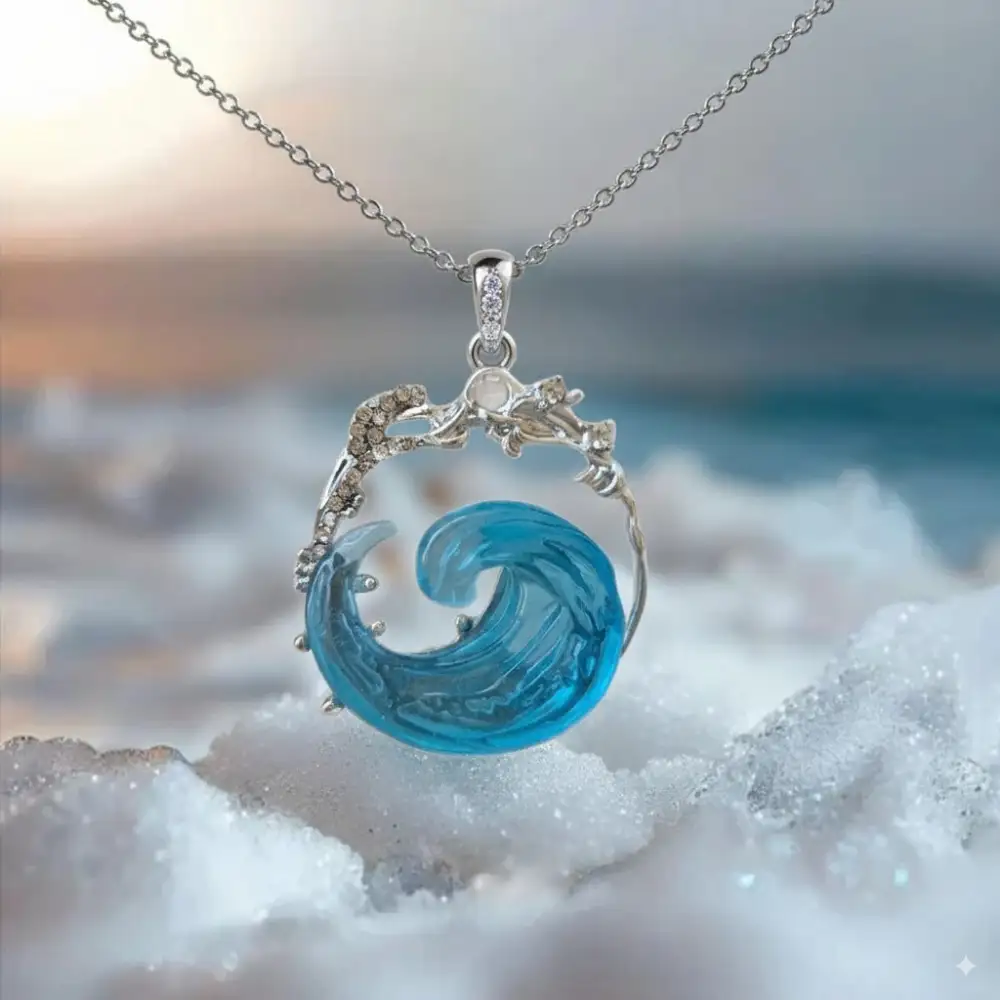 Wrapped Pendant Necklace