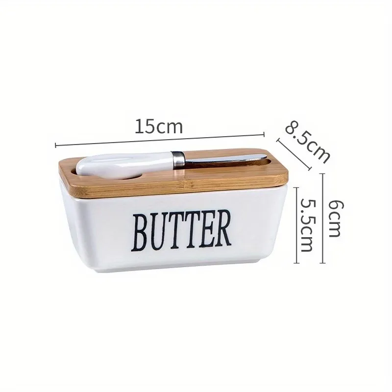 Butter Container with Knife