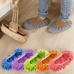 1 Pair Multifunctional Cleaning Slipper Covers