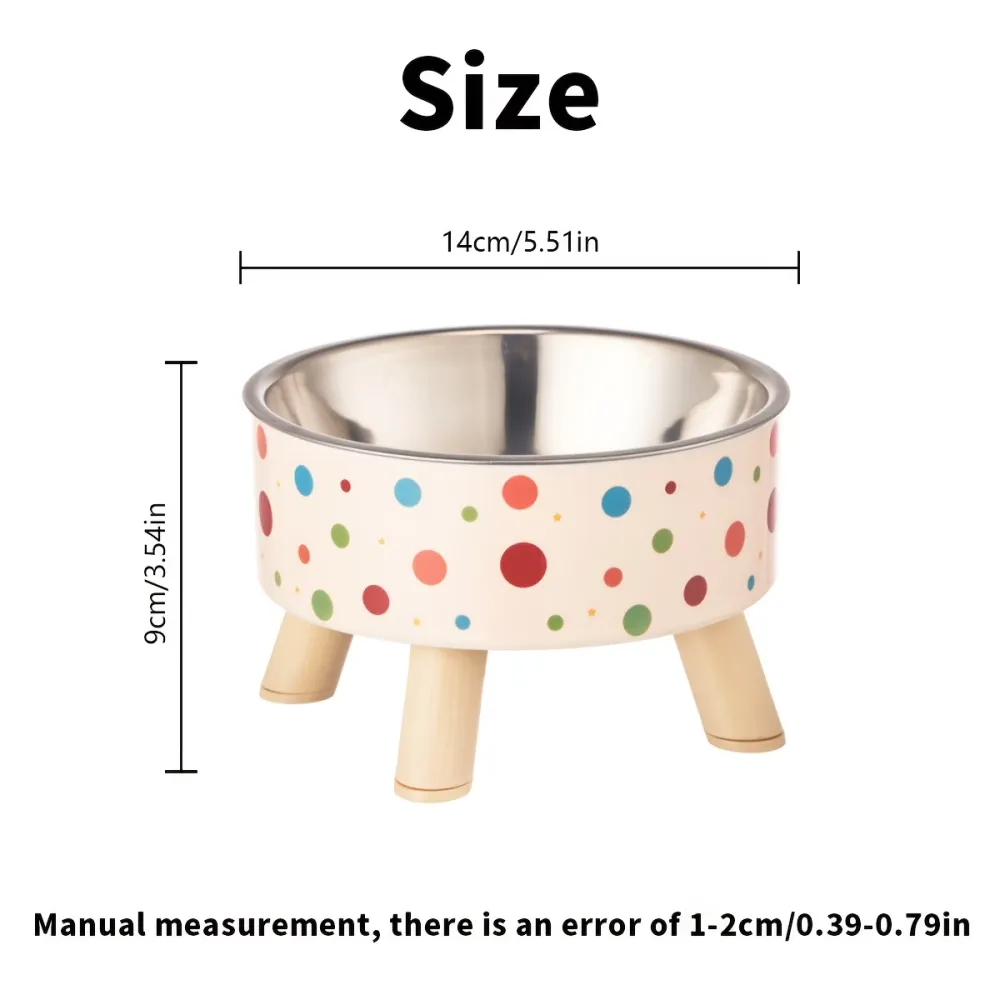 Non-Slip Raised Pet Bowl