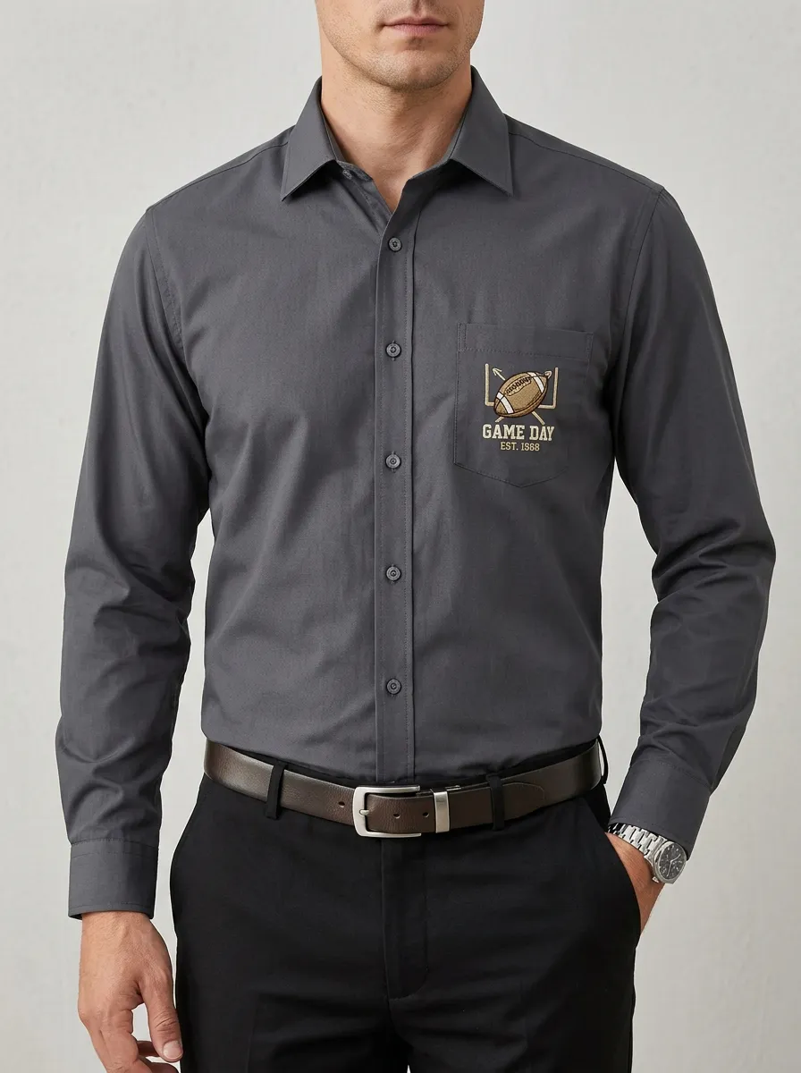Football Graphic Casual Shirt