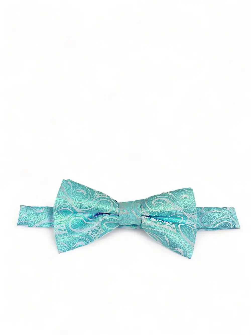 Gentleman Paisley Microfiber Bow Tie
