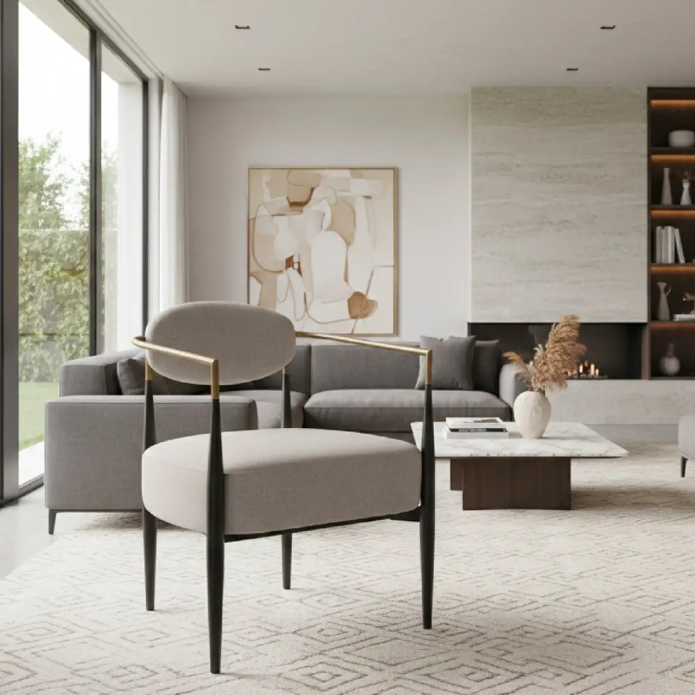 Armed Accent Chair
