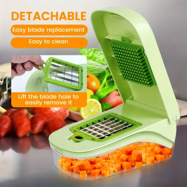 Compact Veggie Chopper Kit