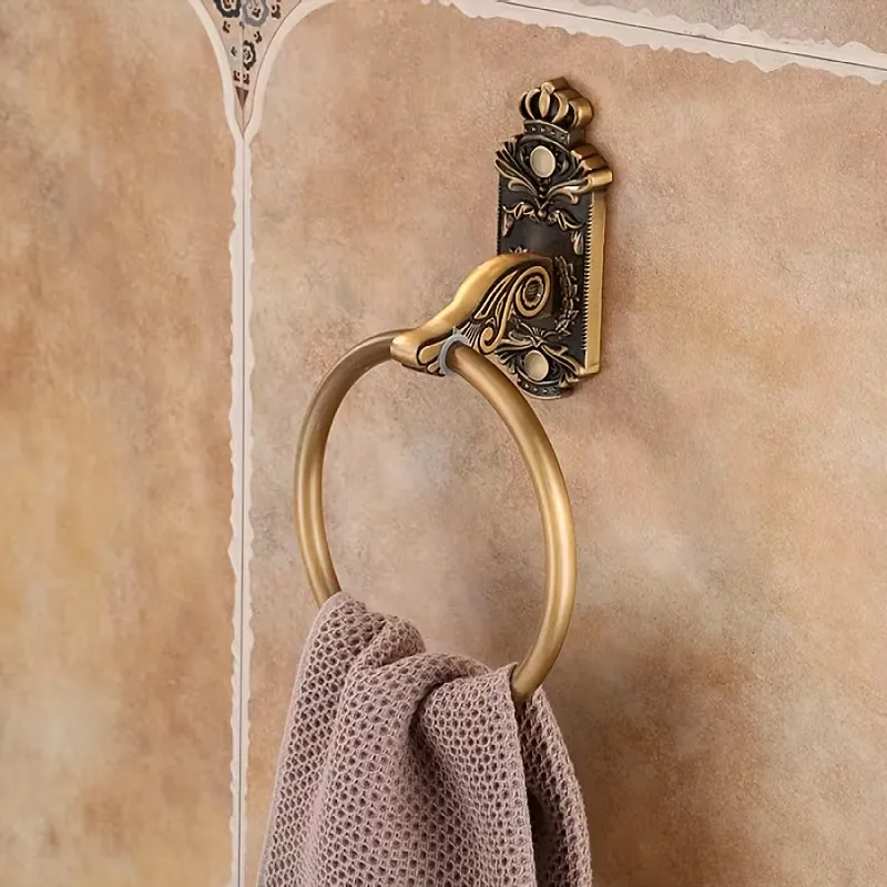 Vintage Ornate Towel Ring
