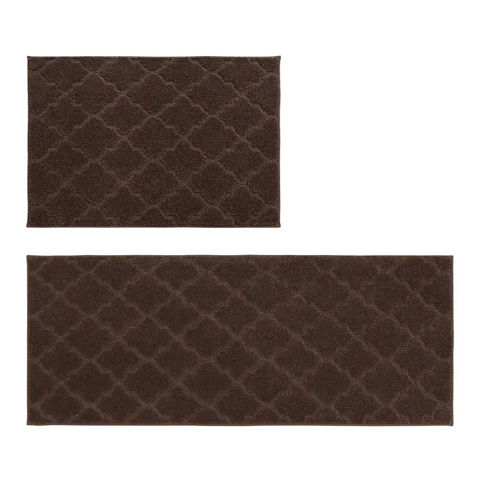 Trellis Scatter Kitchen Rug Set