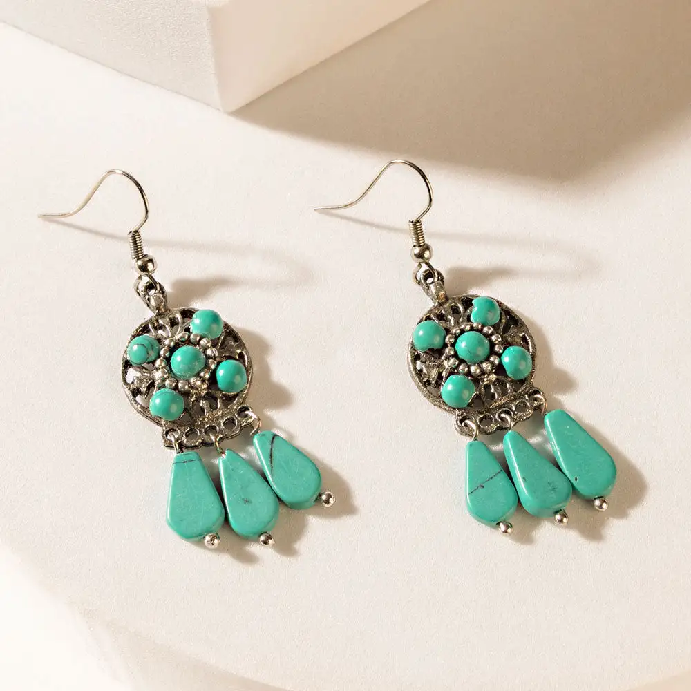 Graphic Timeless Artful Cactus Earrings