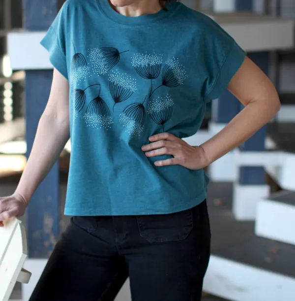 Floral Relaxed Fit Graphic T-Shirt