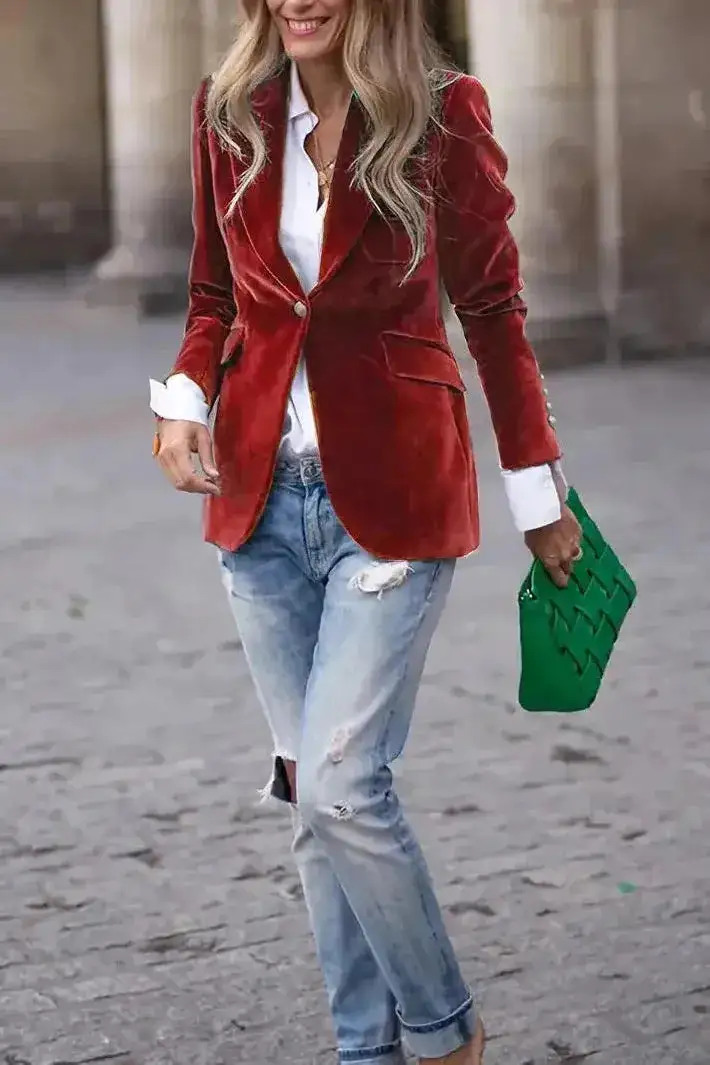 Tailored Relaxed Blazer