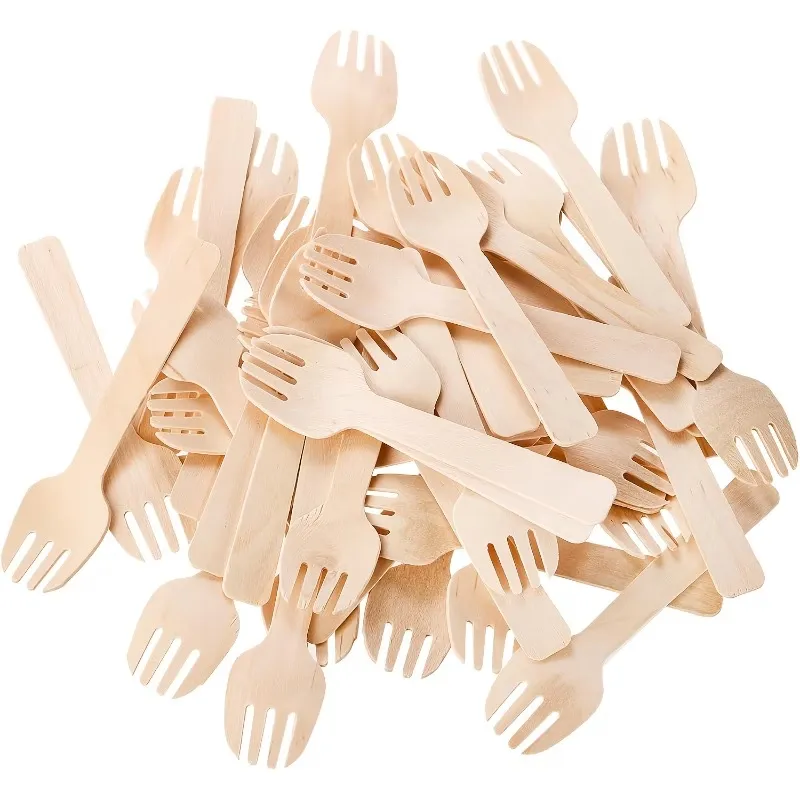 Disposable Wooden Sporks