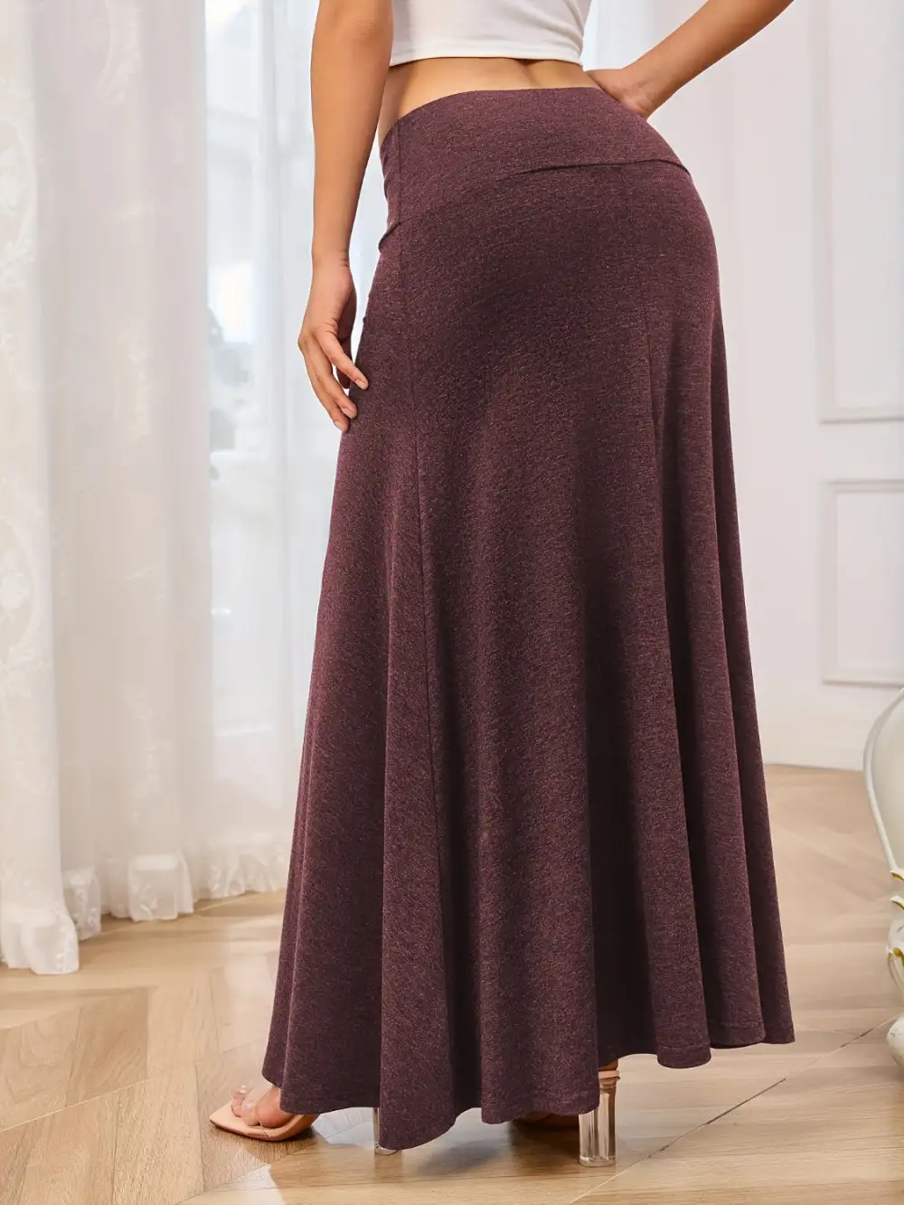 Open Elastic Skirt