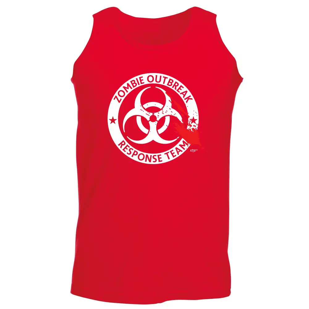 Zombie Response Graphic Tank Top