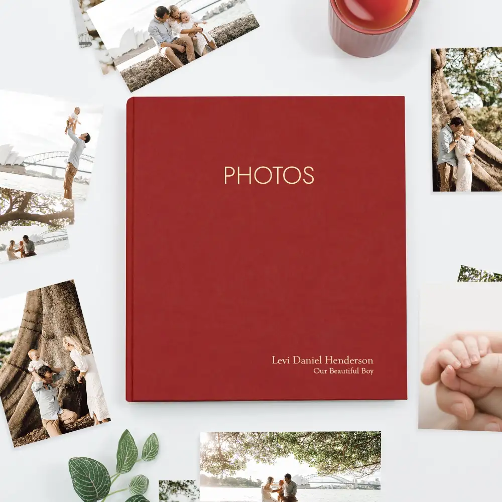 Classic Vegan Leather Photo Binder