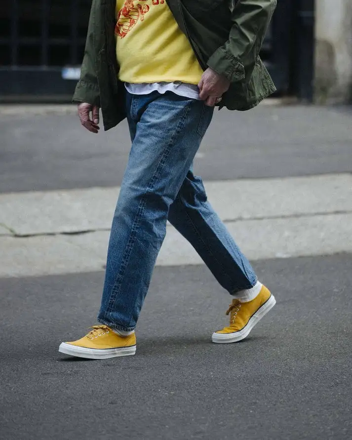 Suede Deck Style Men's Casual Sneakers